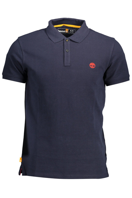 TIMBERLAND POLO KRÓTKI RĘKAW MĘSKI NIEBIESKI