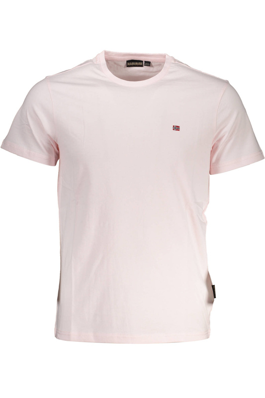 NIEBIESKI T-SHIRT MĘSKI NAPAPIJRI Z KRÓTKIM RĘKAWEM