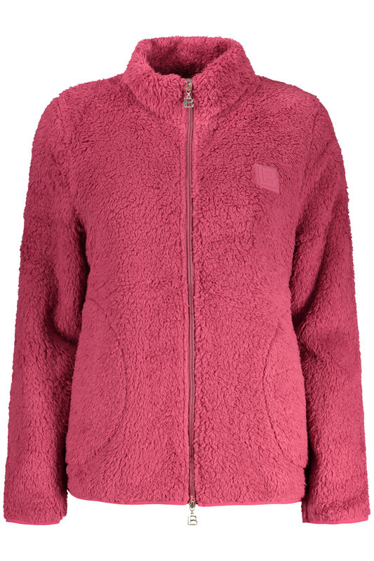 LAURA BIAGIOTTI FIOLETOWA BLUZA DAMSKA Z ROZPINANYM NA ZAMEK