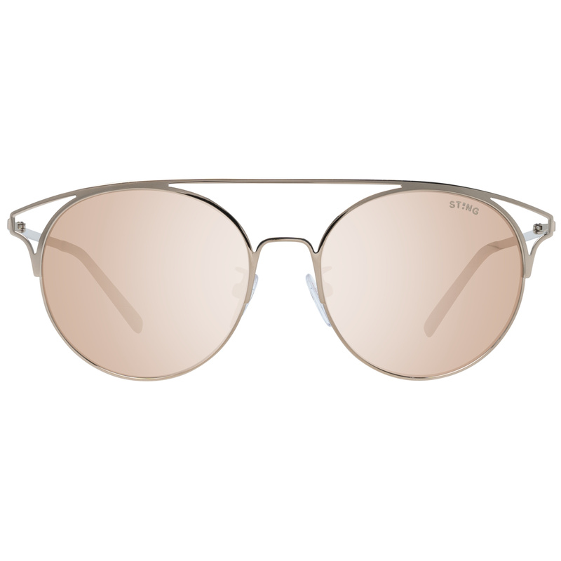 Okulary STING SST134-528FFG. Okulary przeciwsłoneczne, Kolor złoty. Unisex.