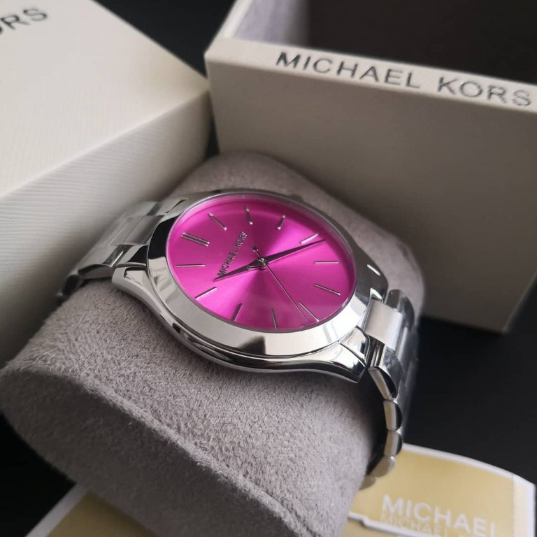 ZEGAREK DAMSKI Michael Kors Slim Runway MK3494 + BOX