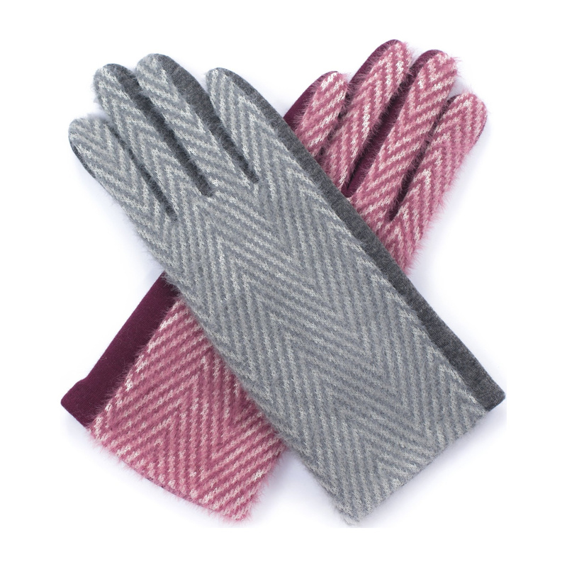 Rękawiczki Mięciutka Jodełka