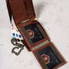 Skórzany męski portfel Peterson PTN N992C-07-HWM