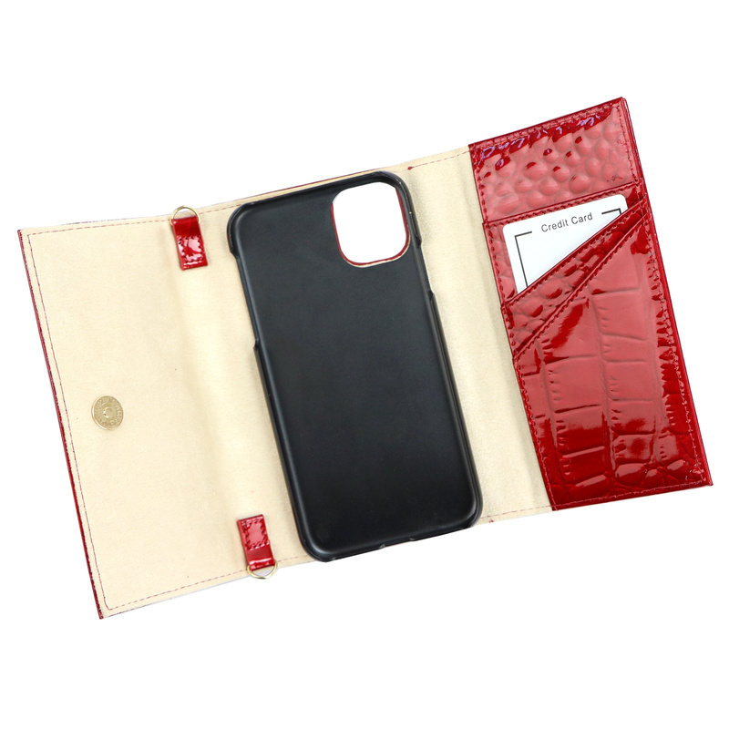 Skórzane etui damskie MiaMore PHONE CASE L1784 (IPHONE 11)
