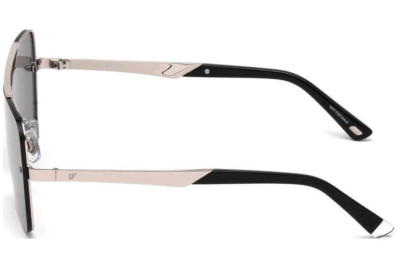 Okulary WEB EYEWEAR WE0202-16C. Okulary przeciwsłoneczne, Kolor srebrny. Unisex.