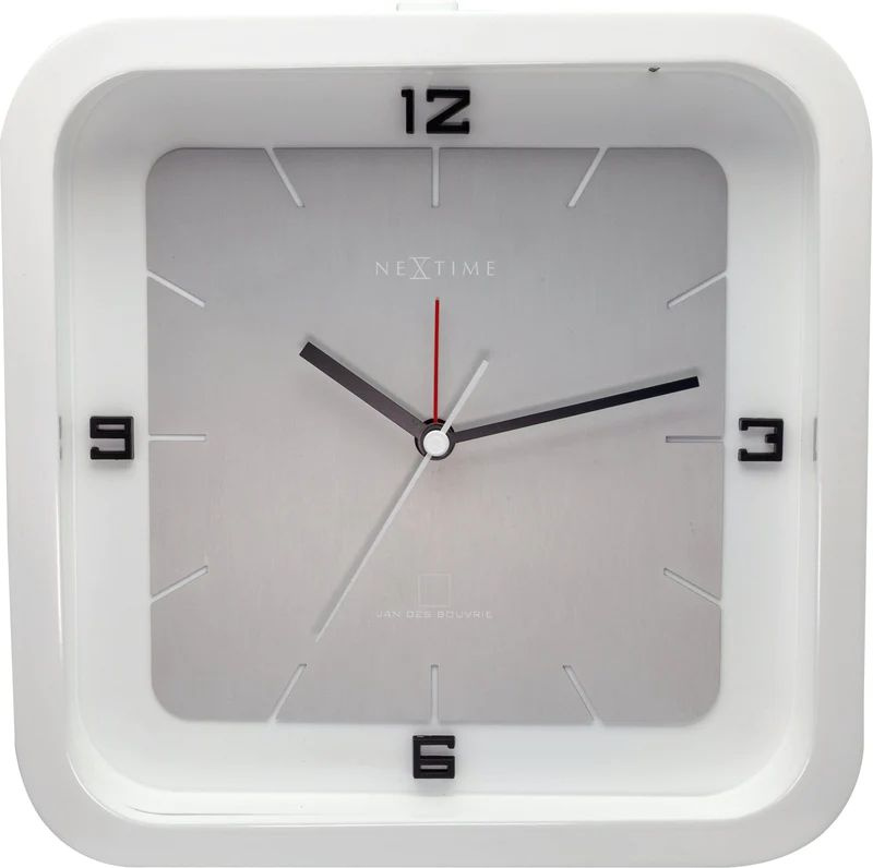 Zegarek NEXTIME 5221WI. Zegar tablicowy, Kolor szary. Unisex.