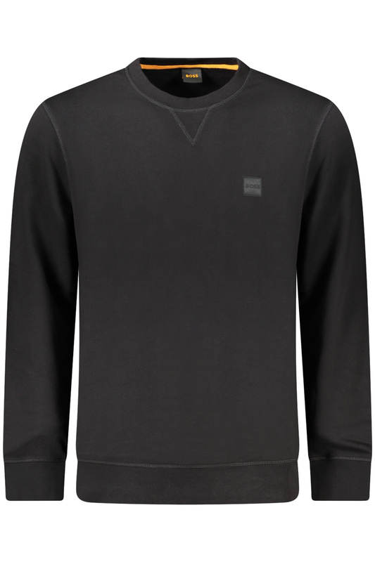 HUGO BOSS MĘSKA BLUZA Z ROZPINANYM NA ZAMEK CZARNA