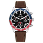 Zegarek TOMMY HILFIGER 1792166. Kwarcowy, Kolor czarny. Mężczyzna.