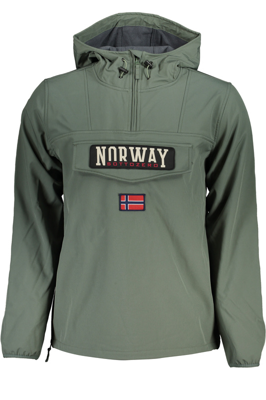 ZIELONA MĘSKA KURTKA SPORTOWA Norway 1963