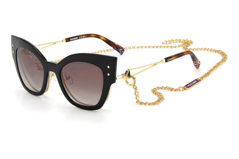 Okulary MISSONI MIS0054CSDDB. VIEW + CLIP-ON, Kolor złoty. Kobieta.