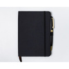 Czarny notes w formacie B6 zadrukowany w kropki - Peterson
