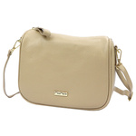 Skórzana damska listonoszka torebka przez ramię z kieszeniami MiaMore