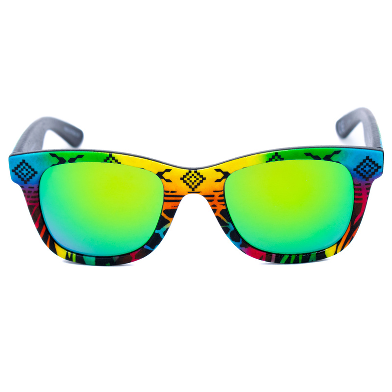 Okulary ITALIA INDEPENDENT 0090INX149000. Okulary przeciwsłoneczne, Kolor czerwony niebieski zielony żółty pomarańczowy. Unisex.