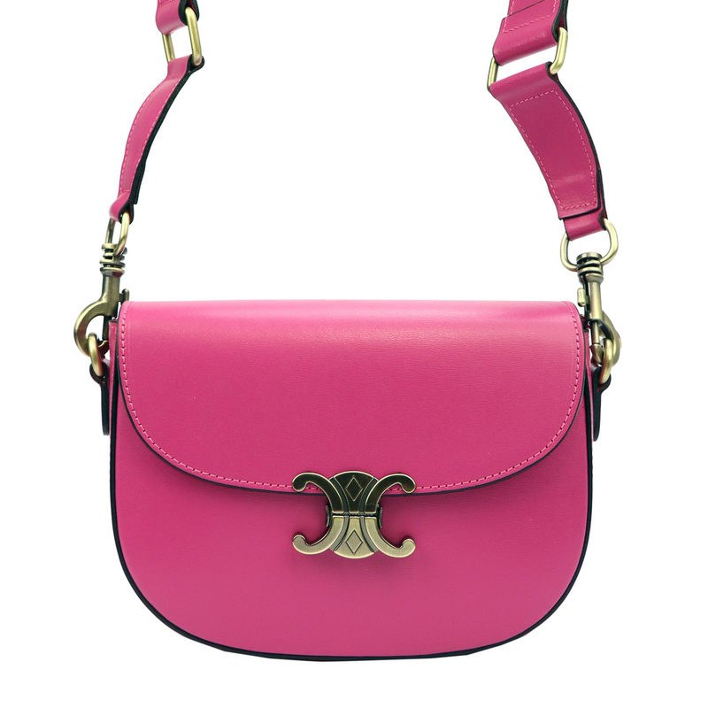 Luka skórzana damska listonoszka torebka przez ramię z kieszenią