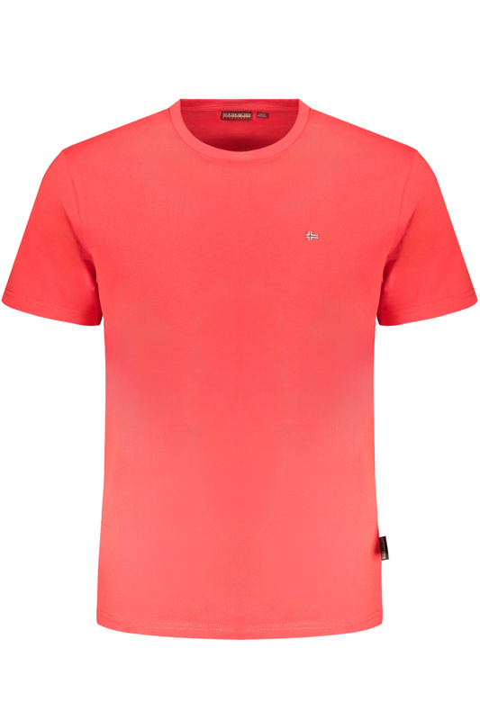 T-SHIRT MĘSKI Z KRÓTKIM RĘKAWEM NAPAPIJRI CZERWONY