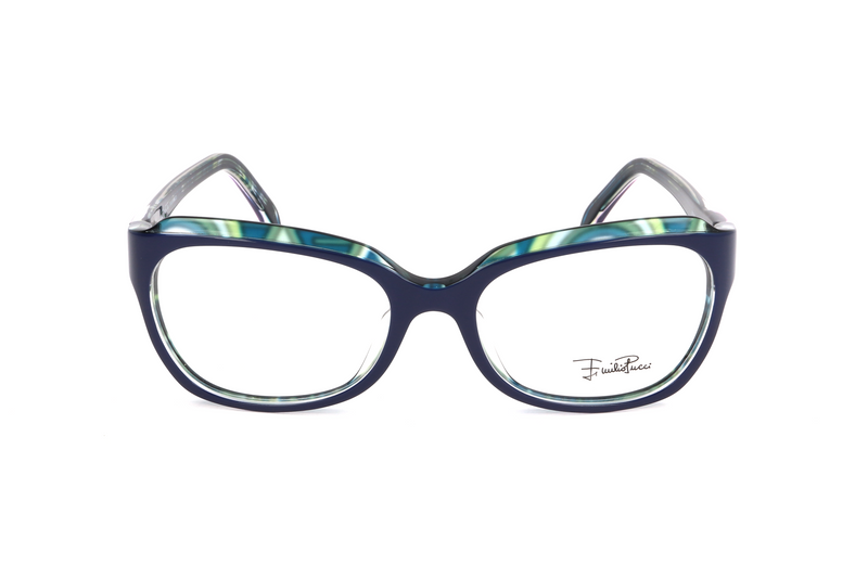 Okulary EMILIO PUCCI EP2668400. Okulary, Kolor niebieski. Kobieta.
