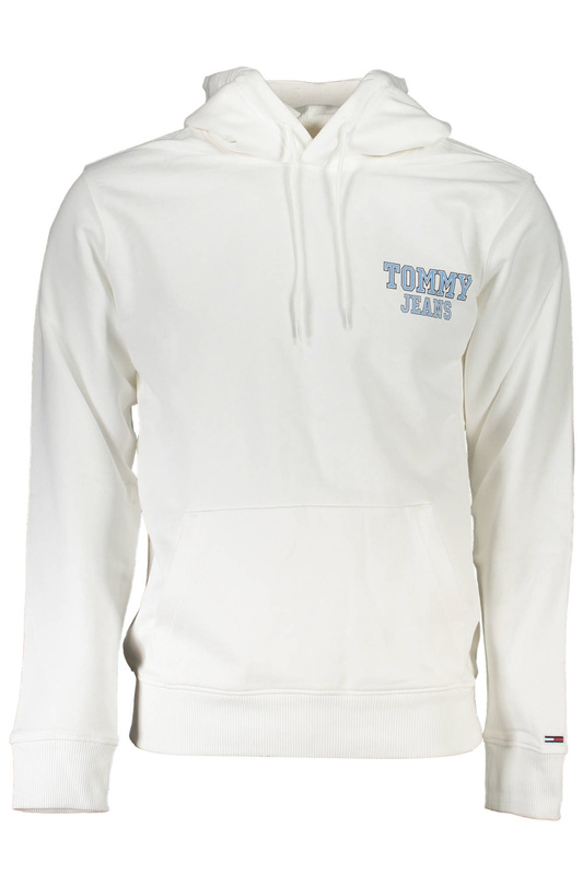 MĘSKA BLUZA TOMMY HILFIGER BIAŁA BEZ ZAMKA