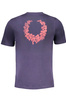 T-SHIRT MĘSKI Z KRÓTKIM RĘKAWEM GIAN MARCO VENTURI NIEBIESKI