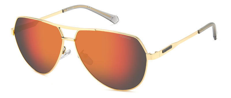 Okulary POLAROID PLD2145GSXJ5G. Okulary przeciwsłoneczne, Kolor złoty. Mężczyzna.