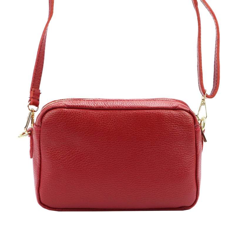 MiaMore miejska damska listonoszka skóra naturalna torebka przez ramię