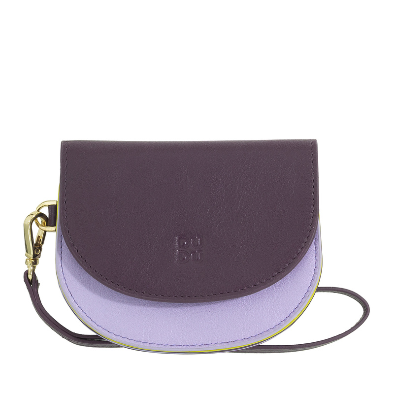 DUDU Damska portmonetka skóra naturalna mały portfel kompaktowy