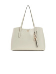 Jasna szarobrązowa torebka tote Guess HWBG97 35230