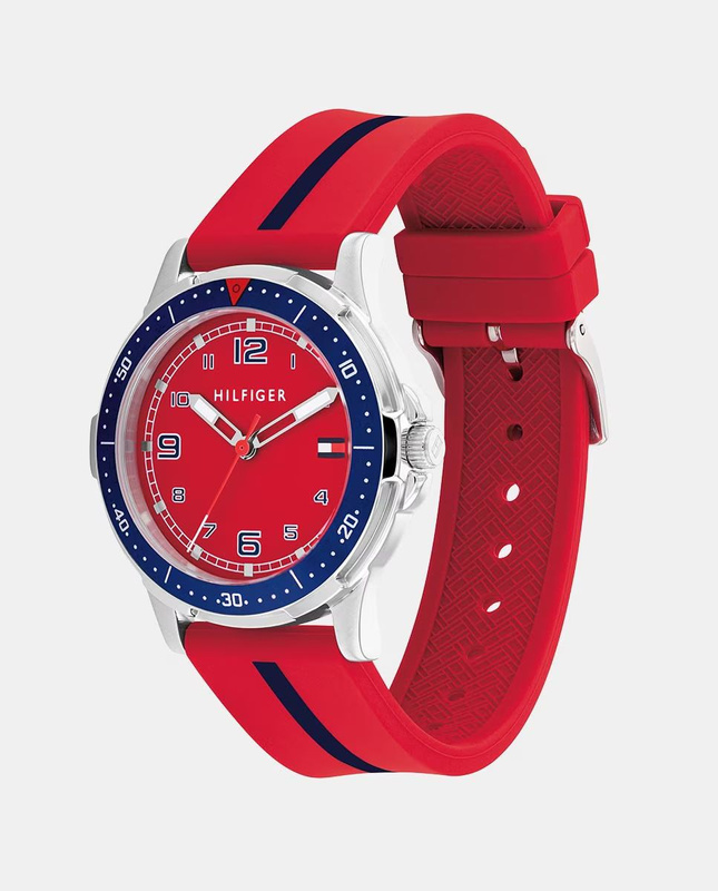 Zegarek TOMMY HILFIGER 1720035. Kwarcowy, Kolor czerwony. CHILDREN'S.