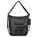 PATRIZIA Duża elegancka damska skórzana torebka na ramię z kieszeniami