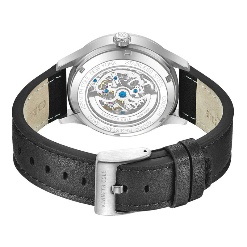 Zegarek KENNETH COLE KCWGX0057902. Automatyczny, Kolor szary. Mężczyzna.