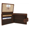 Skórzany męski portfel Peterson PTN WL-1012L-COM