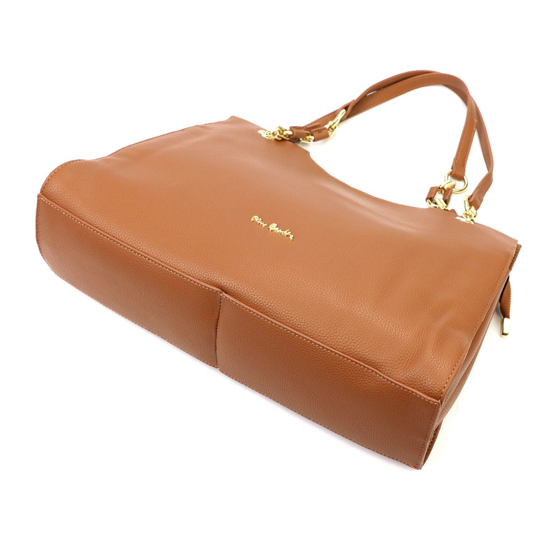 Skórzana damska shopperbag na ramię Pierre Cardin