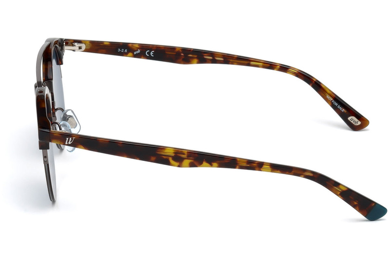 Okulary WEB EYEWEAR WE0192-52V. Okulary przeciwsłoneczne, Kolor havana. Unisex.