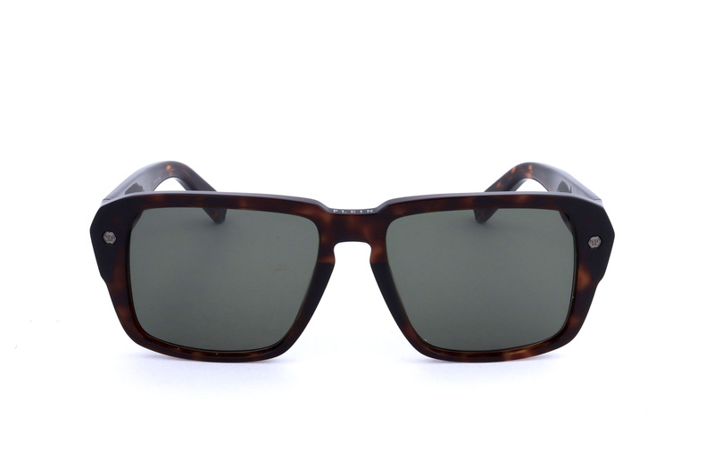 Okulary PHILIPP PLEIN SPP081-0722. Okulary przeciwsłoneczne, Kolor brązowy. Mężczyzna.