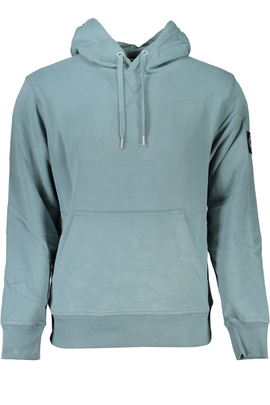ZIELONA męska bluza przez głowę CALVIN KLEIN