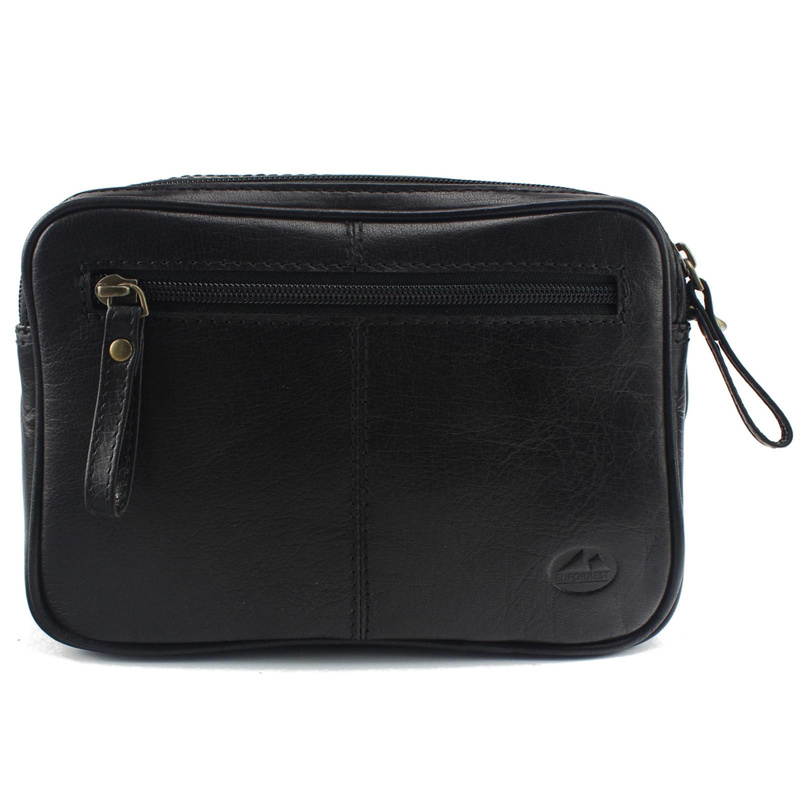 EL FORREST męska saszetka skóra naturalna saszetka do ręki kieszenie