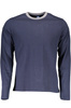 NORTH SAILS NIEBIESKI MĘSKI T-SHIRT Z DŁUGIM RĘKAWEM