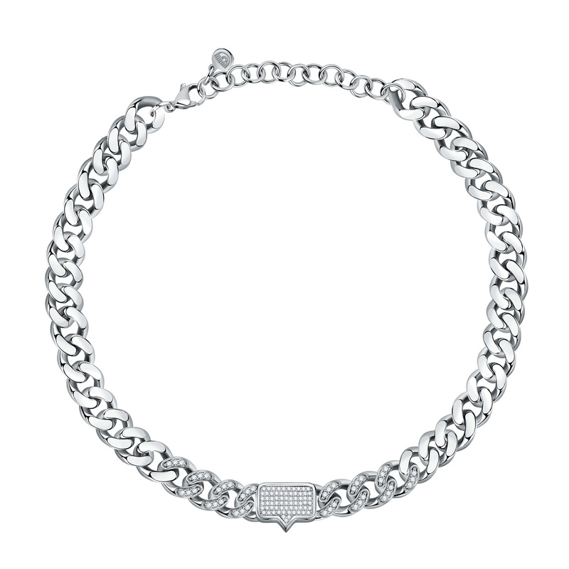 Biżuteria CHIARA FERRAGNI J19AUW13. Naszyjnik, Kolor szary. Kobieta.
