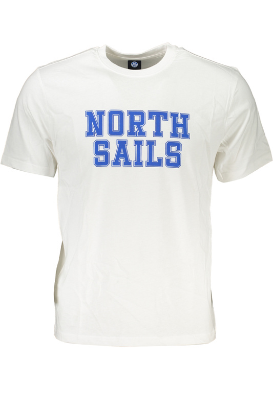 NIEBIESKI T-SHIRT MĘSKI Z KRÓTKIM RĘKAWEM NORTH SAILS