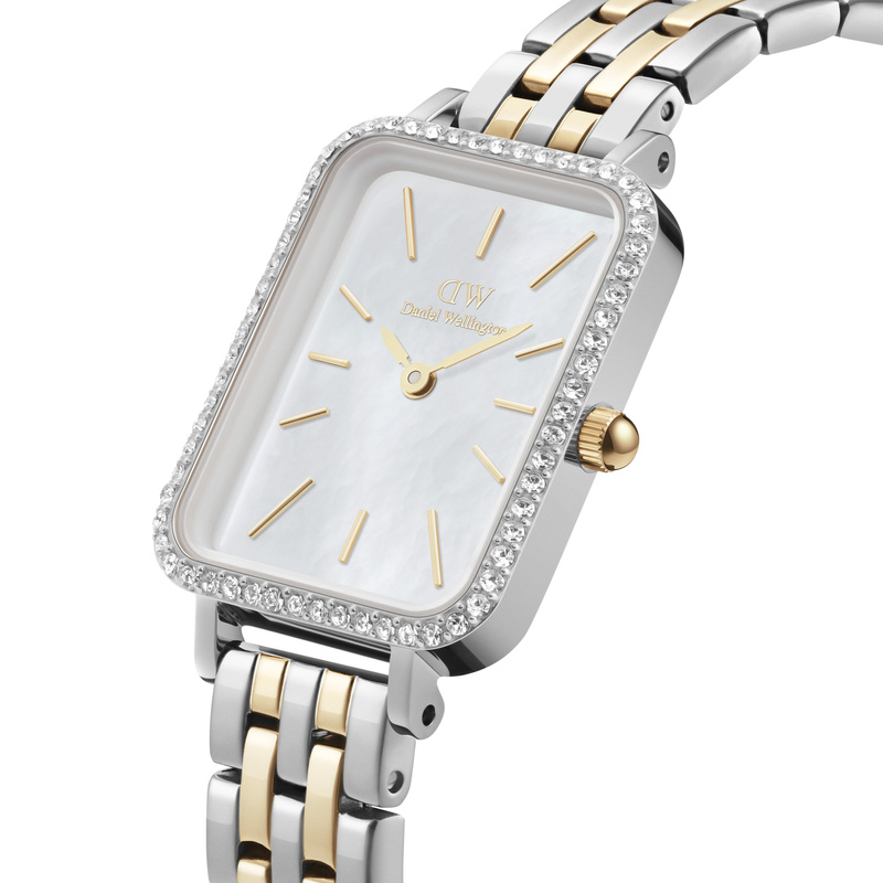 Zegarek DANIEL WELLINGTON DW00100671. Kwarcowy, Kolor biały. Kobieta.