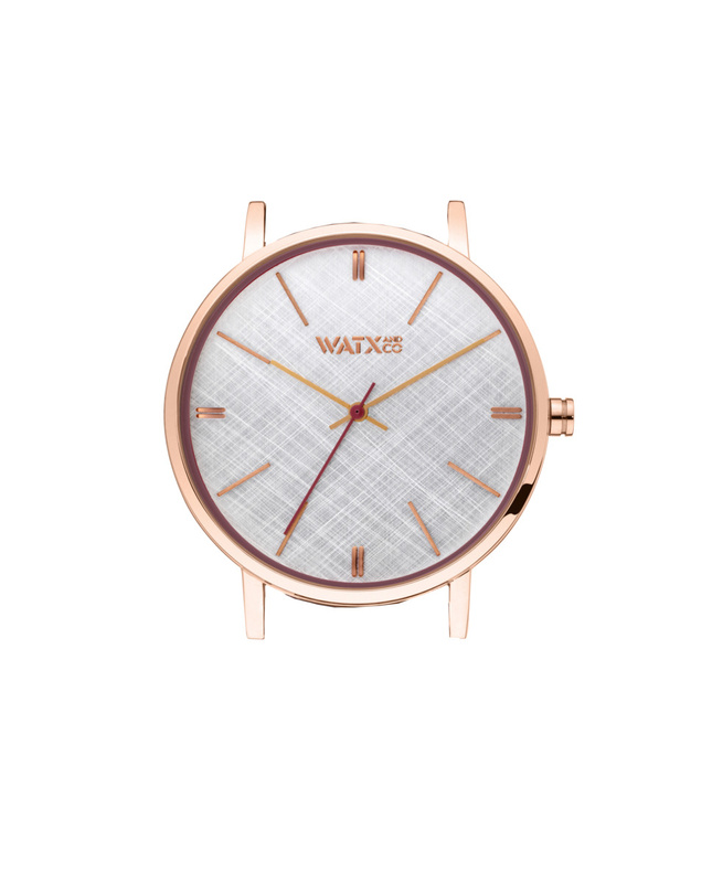 Zegarek WATXANDCO WXCA3031. BOX, Kolor srebrny. Kobieta.
