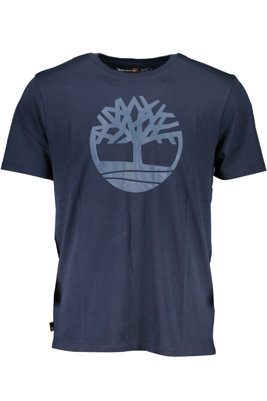 NIEBIESKI T-SHIRT M�SKI Z KR�TKIM R�KAWEM TIMBERLAND