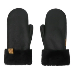 Ciepłe rękawiczki skórzane z jednym palcem owca