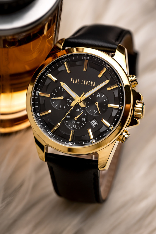 ZEGAREK MĘSKI PAUL LORENS - PL20010A-1A2 (zg379e) + BOX