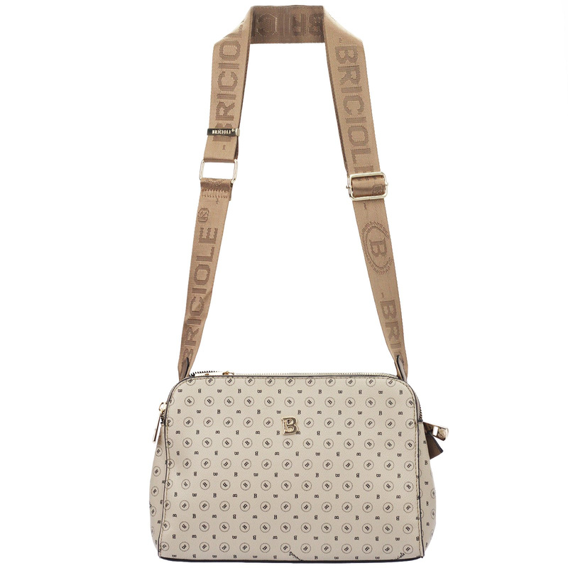 Briciole Listonoszka Damska Skóra Ekologiczna Listonoszka Na Ramię 3 Komory