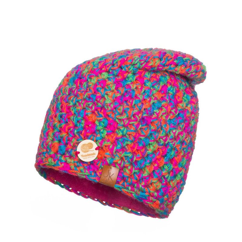 Komplet zimowy czapka + komin Handmade