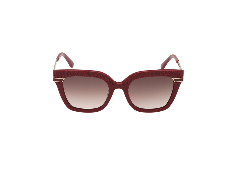Okulary GUESS GF00015-5169T. Okulary przeciwsłoneczne, Kolor czerwony. Kobieta.