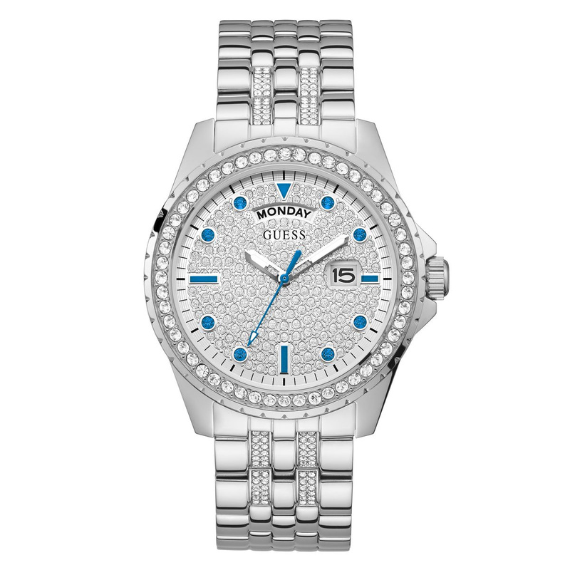 Zegarek GUESS GW0218G1. Kwarcowy, Kolor srebrny. Kobieta.