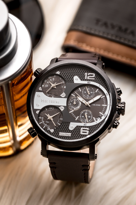 ZEGAREK MĘSKI PAUL LORENS -  PL11706A2-1B2  (zg369d) + BOX