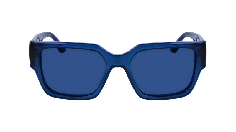 Okulary KARL LAGERFELD KL6142S-423. Okulary przeciwsłoneczne, Kolor niebieski. Unisex.