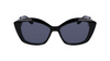 Okulary KARL LAGERFELD KL6102S-001. Okulary przeciwsłoneczne, Kolor czarny. Kobieta.
